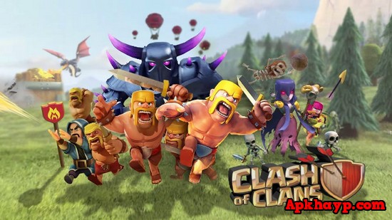 choi clash of clans tren may tinh 7