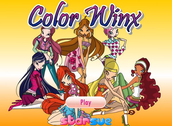 Game Tô Màu Winx: Trò Chơi Tô Màu Công Chúa Winx