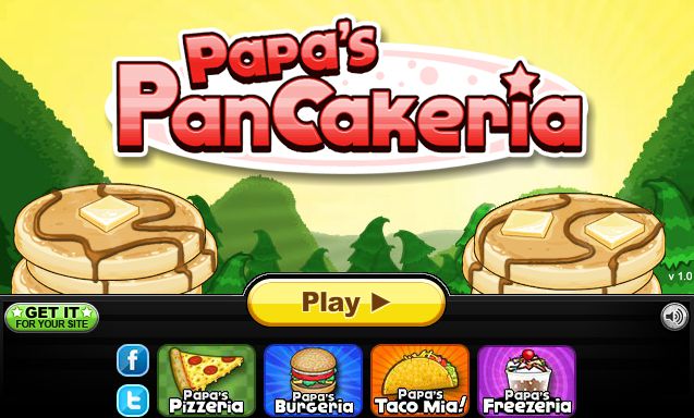 Game Tiệm bánh kẹp của Papa