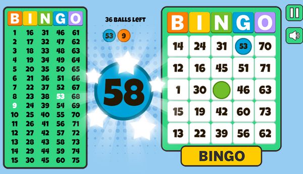 tìm số toán học Bingo 2