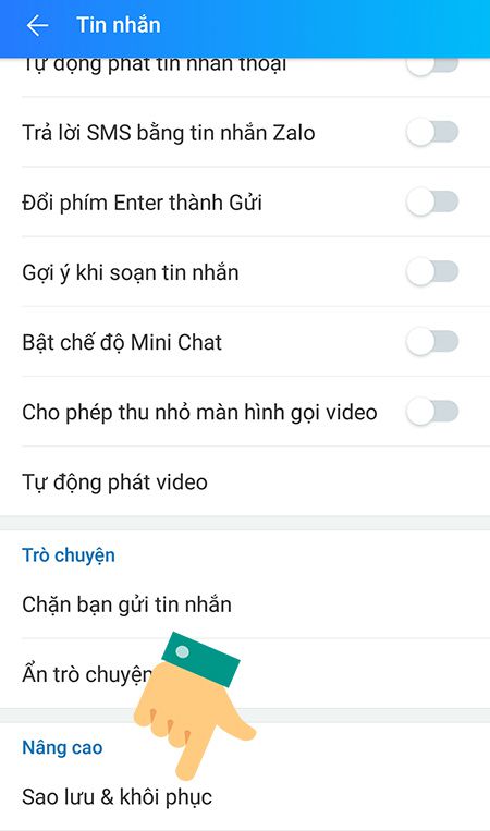 huong dan cach khoi phuc tin nhan da xoa tren zalo facebook viber iphone 3
