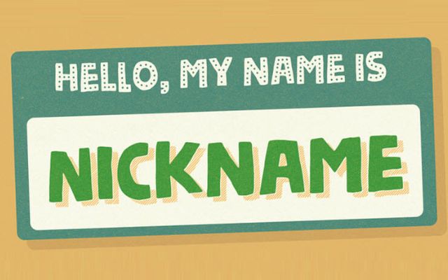 Nick name có nghĩa là biệt danh